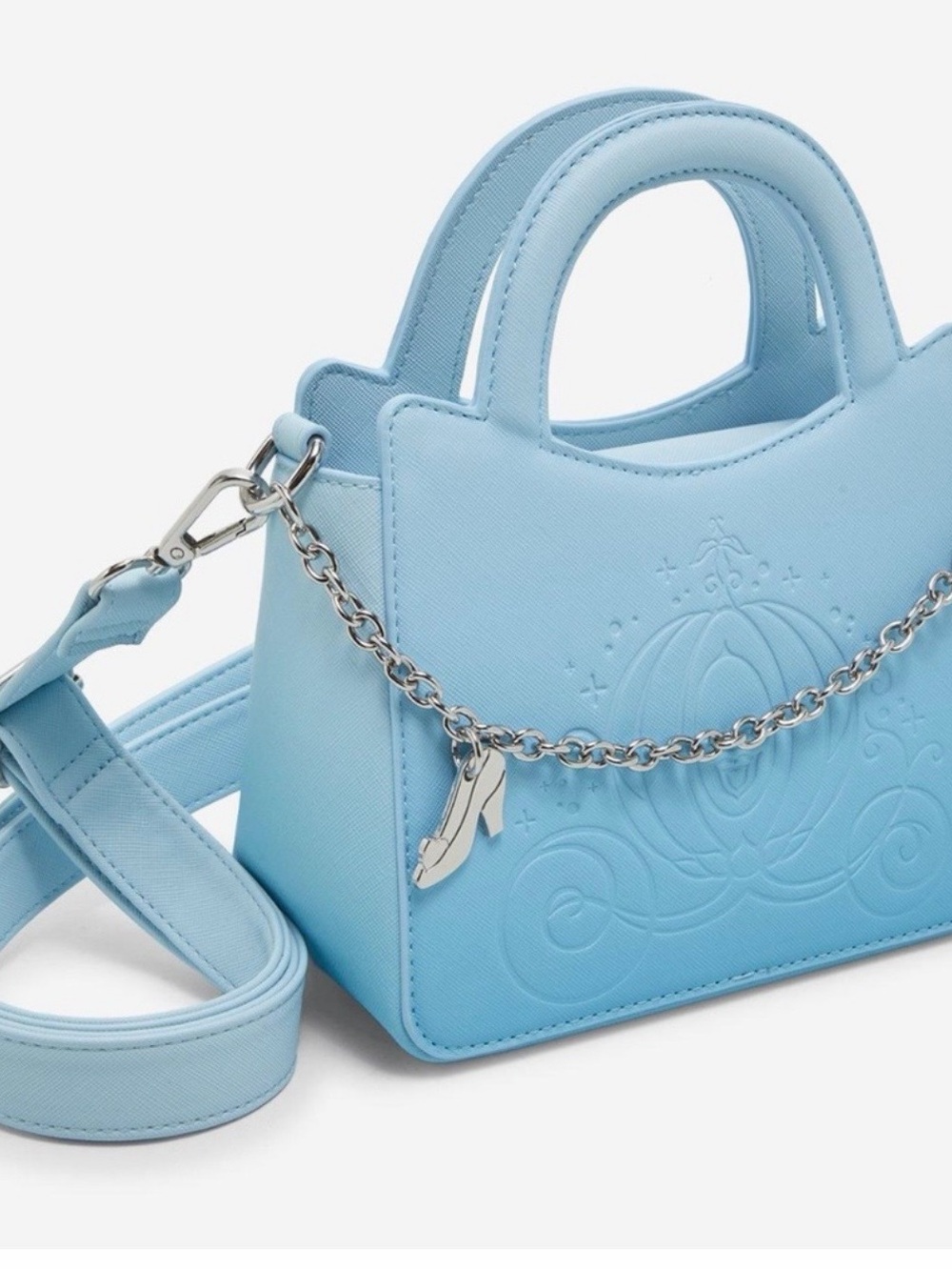NWT Cinderella 75th Anniversary Loungefly Mini Tote